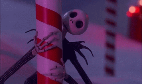 Jack Skellington Looking Evil Stare GIF
