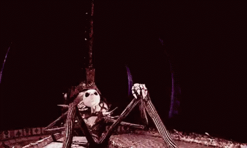 Jack Skellington Halloween Mummy GIF