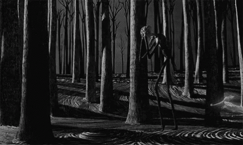 Jack Skellington Walking Lost Night GIF