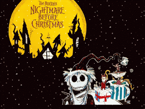 Jack Skellington Tim Burtons Nightmare Before Christmas GIF