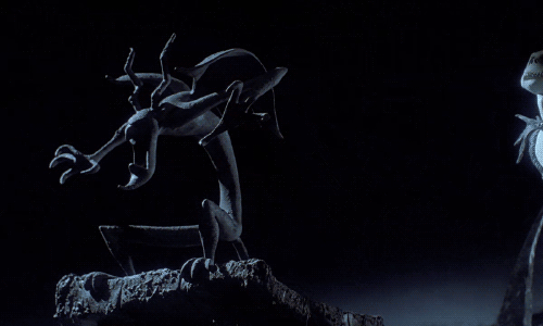 Jack Skellington Stare Dark Halloween GIF