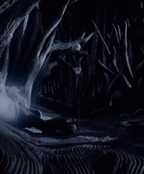 Jack Skellington Dark Scary Place GIF