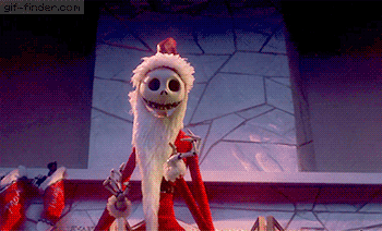Jack Skellington Happy Christmas GIF