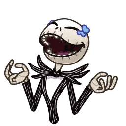 Jack Skellington Laughing