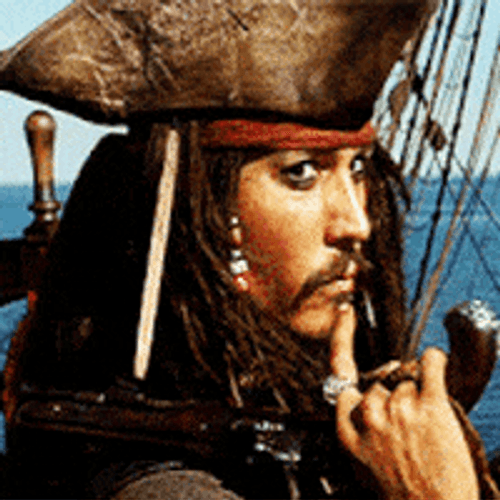 Jack Sparrow Pirate Of The Caribbean Smirk GIF