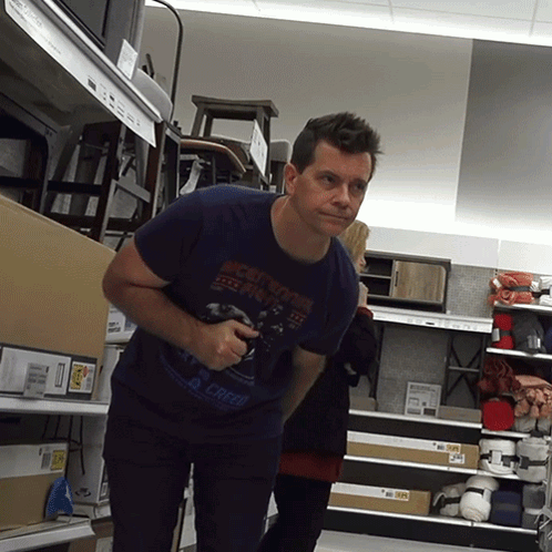 Jack Vale Hilarious Sniffing Own Fart GIF