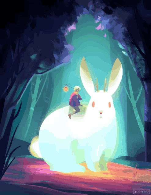 Jackalope Bunny Gif GIF