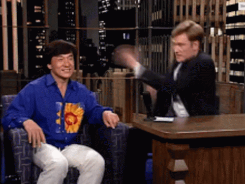 Jackie Chan Kick Move GIF