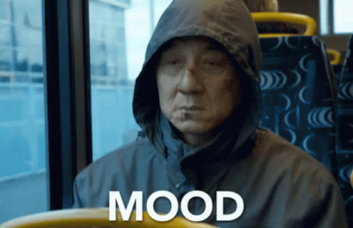 Jackie Chan Sad Mood GIF