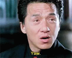 Jackie Chan Says Yaw GIF
