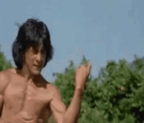 Jackie Chan Training Session GIF