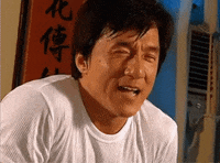 Jackie Chan Wants Yummy Meal GIF