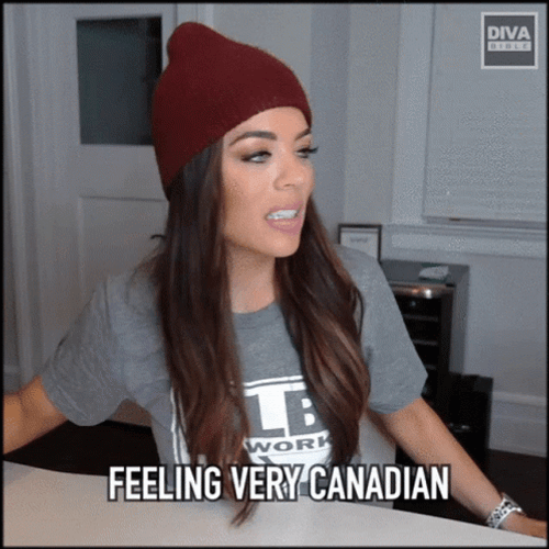 Jackie Redmond Feeling In Canada GIF
