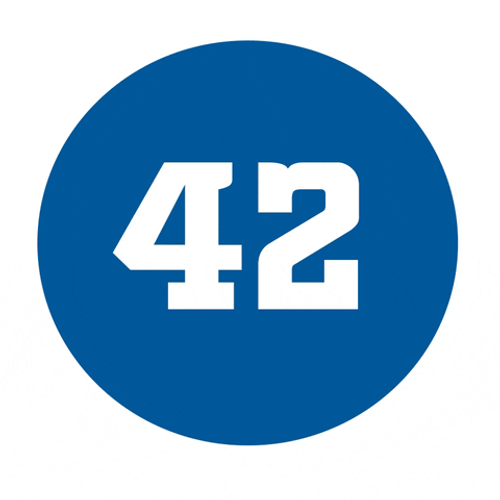 Jackie Robinson Dodgers Baseball 42 GIF