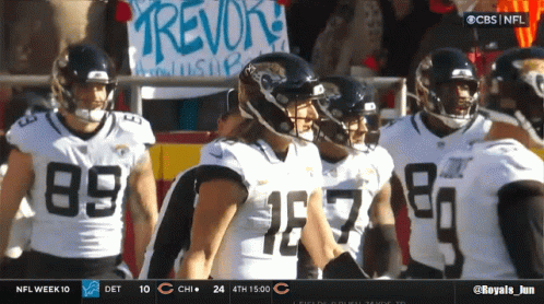 Jacksonville Jaguars Player Number 16 Jersey
