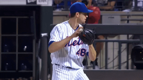 Jacob Degrom Strong Pitch GIF