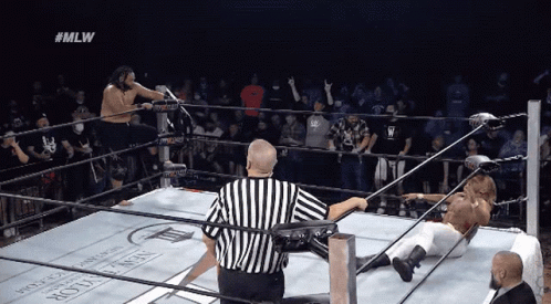 Jacob Fatu High Body Slam GIF