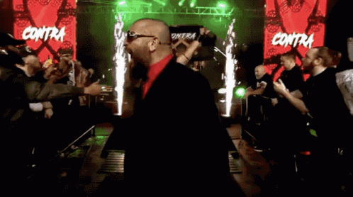 Jacob Fatu Raising Flag Of Contra Unit GIF