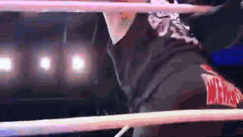 Jacob Fatu Striking Rival At Corner GIF