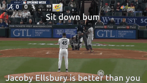 Jacoby Ellsbury Is Better Than You Is Displayed On The Baseball Field GIF