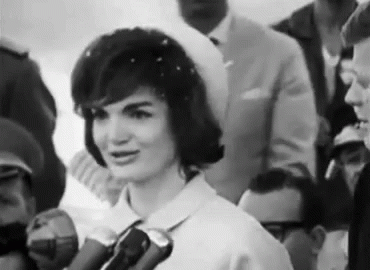 Jacqueline Kennedy Onassis Wife Of Jfk GIF