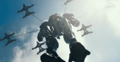 Jaegers Landing Pacific Rim GIF