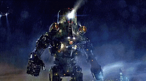 Jaegers Walking Pacific Rim GIF