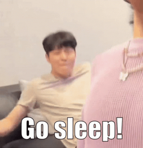 Jaehyeong Go To Sleep GIF