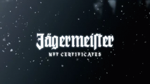 Jagermeifter Nft Certificates Sign