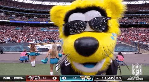 Jags Mascot Screams Duval GIF