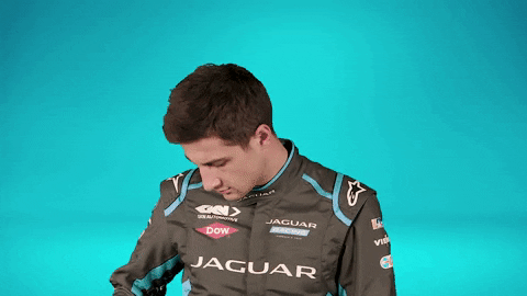 Jaguar Mitch Evans Taking Picture GIF