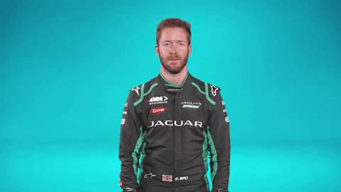 Jaguar Team Sam Bird Hand Sign GIF