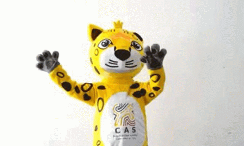 Jaguar Yellow Mascot GIF