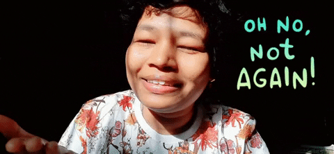 Jagyasini Singh Not Again Reaction GIF