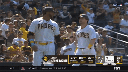 Jahe Cronenworth Padres Baseball Player