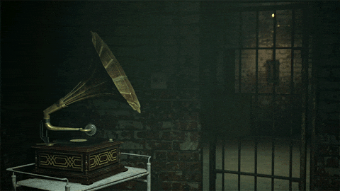 Jail Door Opening With Music Box GIF