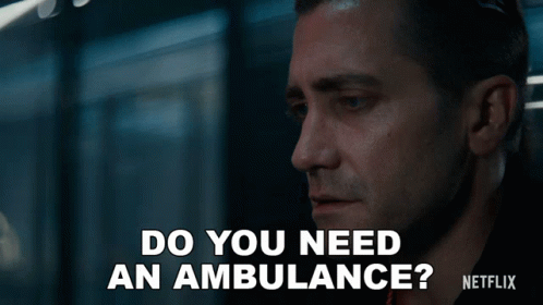 Jake Gyllenhaal Ambulance GIF