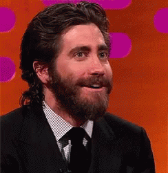 Jake Gyllenhaal Beard Crazy Laugh GIF