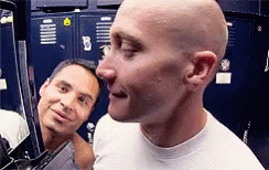 Jake Gyllenhaal Michael Pena End Of Watch Nod GIF