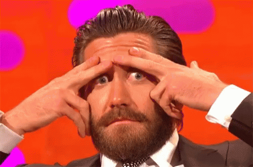 Jake Gyllenhaal Pulling Funny Faces GIF
