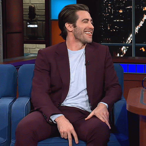 Jake Gyllenhaal Rock Hand Sign Yeah GIF