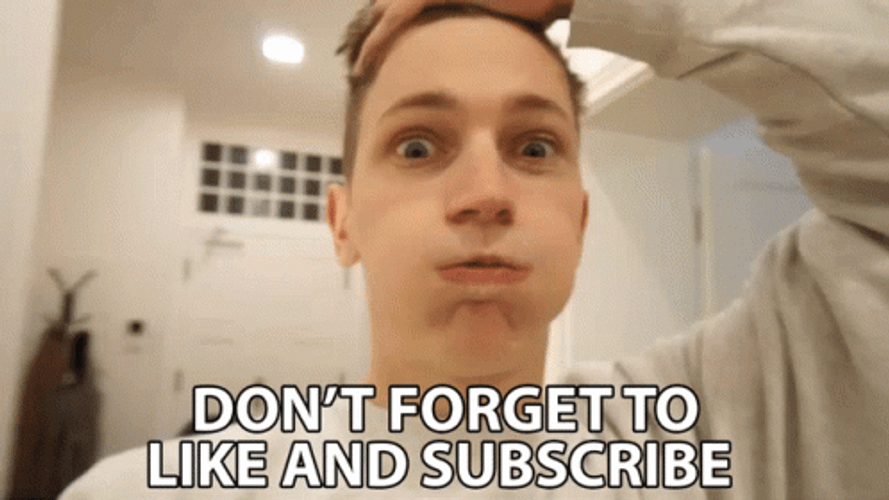 Jake Howlett Like And Subscribe GIF