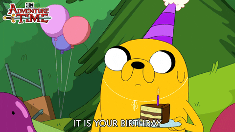 Jake It Is Your Birthday GIF