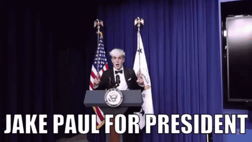 Jake Paul For President GIF