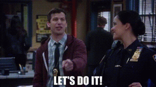 Jake Peralta Let's Do This GIF