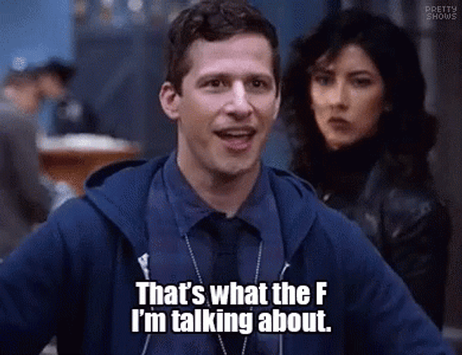 Jake Peralta The Office Thats What Im Talking About  GIF