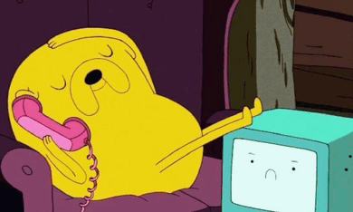 Jake The Dog Calling GIF