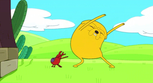 Jake The Dog Dancing GIF