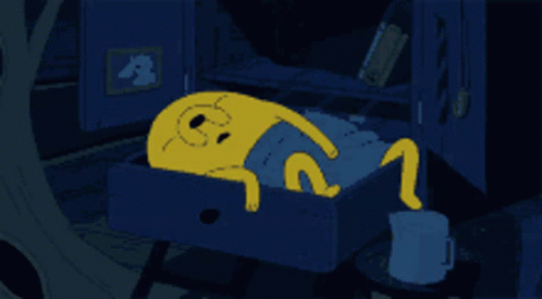 Jake The Dog Sleeping Tight GIF