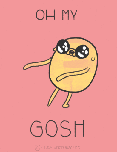 Jake The Dog Twinkling Eyes Dancing GIF